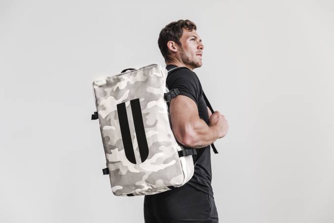 HH04B455 duffleback en toile cirée cornes Nobull femmes