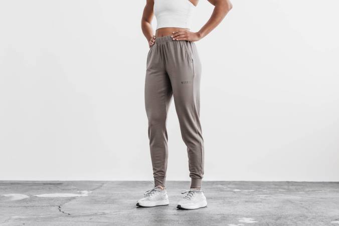 HH04B722 pantalon de jogging en laine mérinos mélangée Nobull femmes