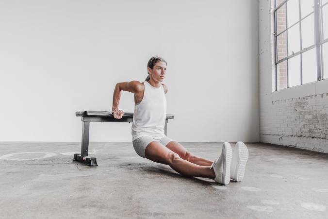 HH04B1003 débardeur à col montant Nobull femmes