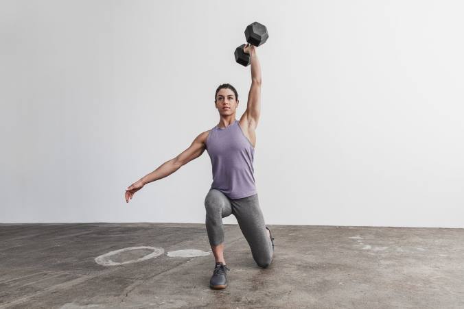 HH04B1043 débardeur à col montant Nobull femmes