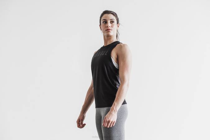 HH04B823 débardeur à col montant Nobull femmes