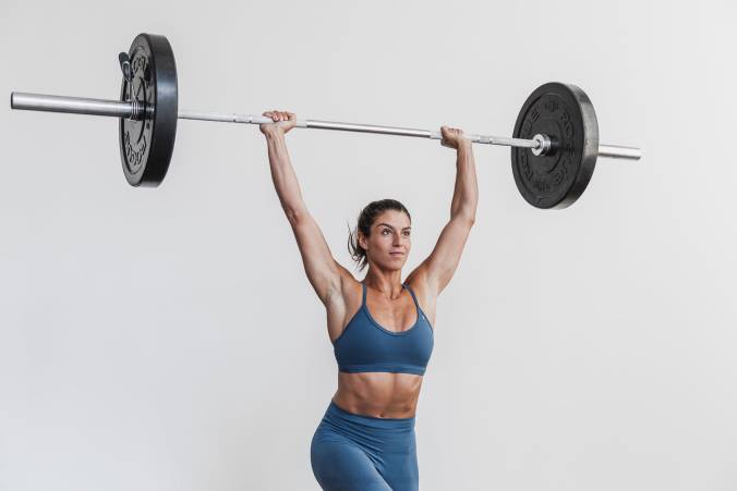 HH04B1120 soutien-gorge de sport à encolure en V Nobull femmes