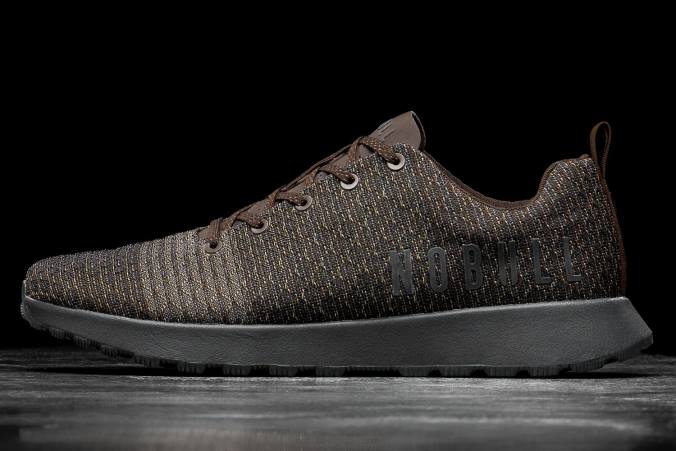 HH04B136 tapis de course marron gris foncé matryx Nobull Hommes