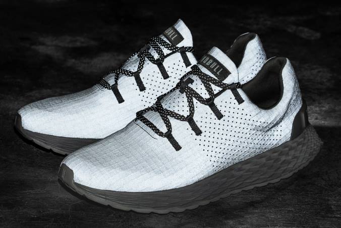 HH04B141 coureur ripstop réfléchissant gris foncé Nobull Hommes