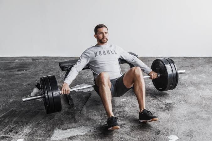 HH04B389 sweat-shirt de l'équipage Nobull Hommes HH04B389 sweat-shirt de l'équipage Nobull Hommes